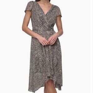 New DKNY flutter sleeve dress